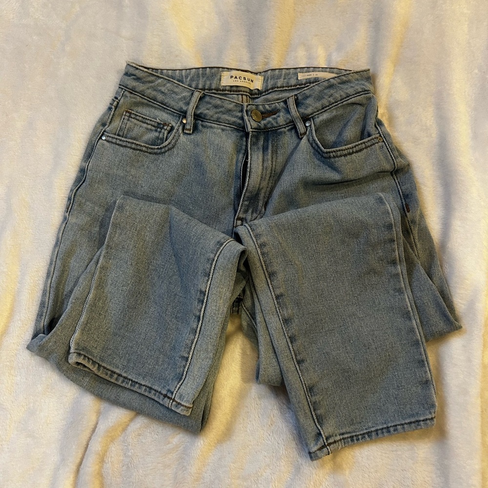 PacSun Blue Straight Leg Jeans